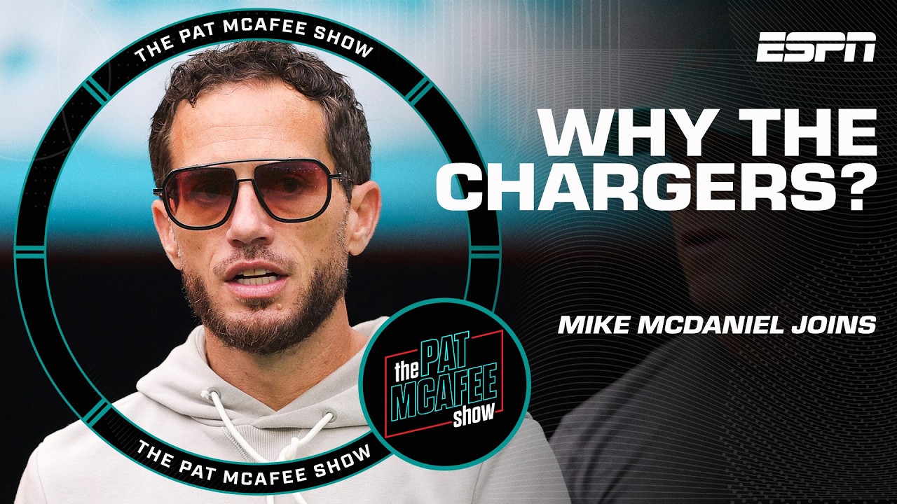 Mike McDaniel said THIS was his CLOSING FACTOR to join the Chargers | The Pat McAfee Show