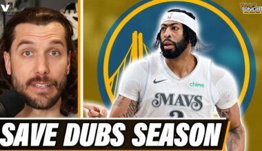 Warriors trading for Anthony Davis is ONLY way to save season & extend Steph Curry's NBA title odds