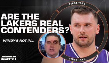 Windy GOES OFF on the Luka Doncic & the Lakers 🗣️ 'THEY'D GET PICKED APART!' | First Take