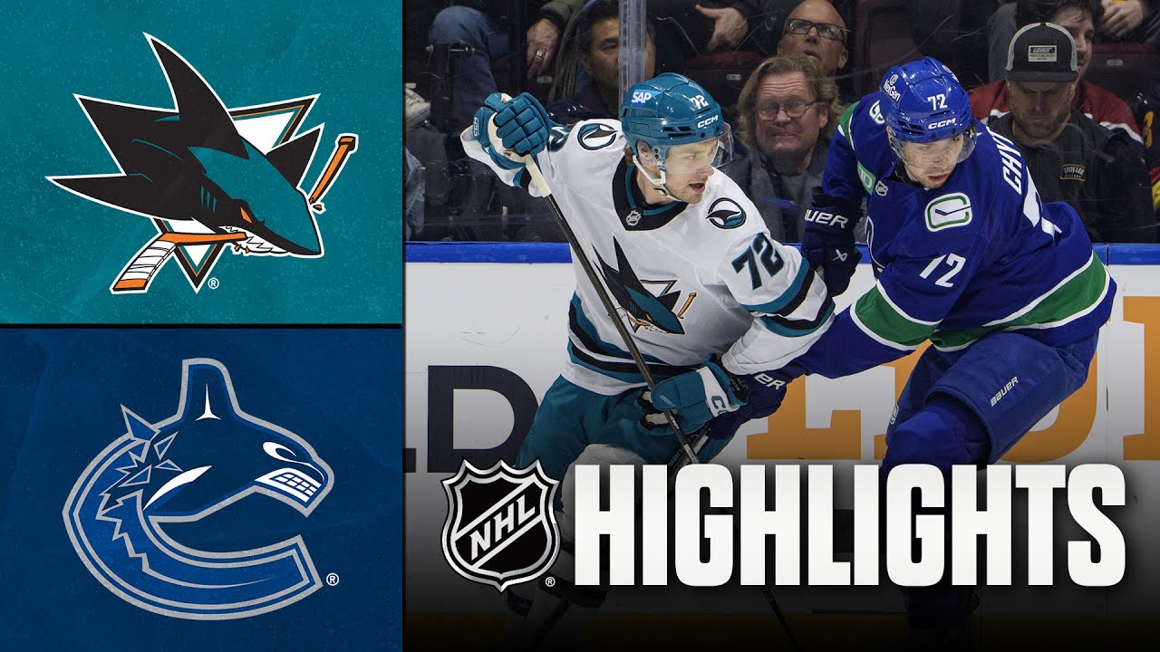 Sharks vs. Canucks | NHL Highlights | January 27, 2026