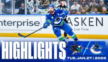 Game in 10 | Vancouver Canucks vs. San Jose Sharks Highlights (Jan 27, 2026)