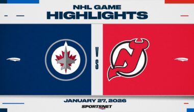 NHL Highlights | Jets vs. Devils - January 27th, 2026