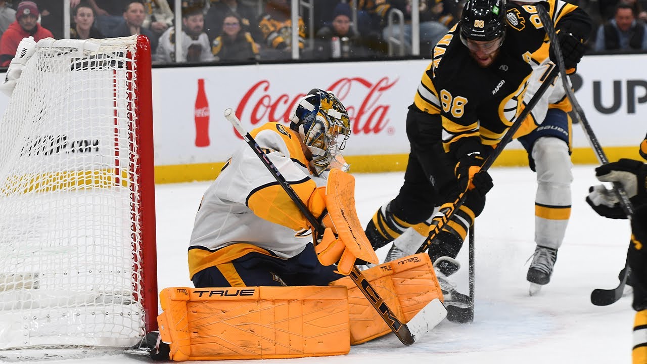 David Pastrnak and the Bruins put on a CLINIC in OVERTIME!