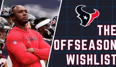 The Houston Texans Have PLENTY They Need to Get Done This Offseason