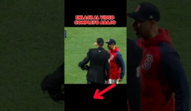 La visita ilegal al montículo que confundió a todos | Rays vs Red Sox.