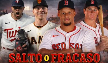 RED SOX y sus PELOTEROS que deben dar un SALTO de CALIDAD esta TEMPORADA MLB 2026