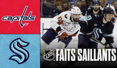 Capitals vs Kraken 27/01/26 | Faits saillants