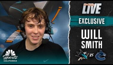 Will Smith praises Sharks' culture, breaks down three-point game vs. Canucks | NBC Sports California