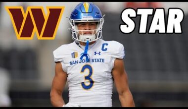 Washington Commanders Sign College STAR  WR Nick Nash. 1400 Yards In Final Season + 16 TDS