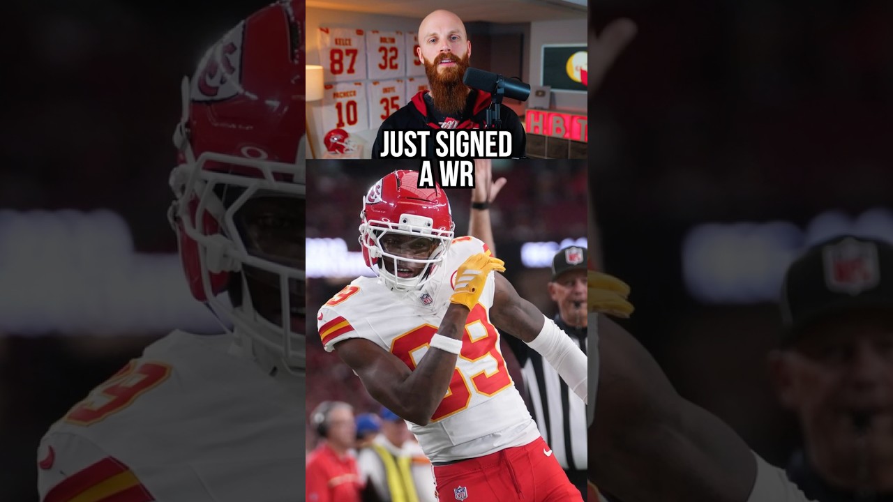 The Chiefs brought back a familiar WR for another year 👀
