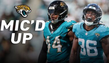 Best of MIC'D UP During the 2025 Season | Jacksonville Jaguars