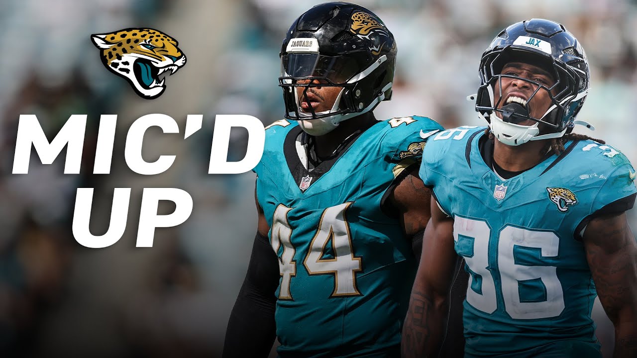 Best of MIC'D UP During the 2025 Season | Jacksonville Jaguars
