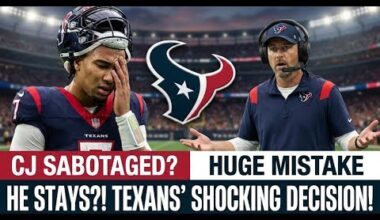 FIVE MINUTE  AGO : THE WORST NEWS: Texans Make HUGE Mistake with Offense!