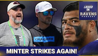 Jesse Minter makes HUGE MOVE to FIX Baltimore Ravens OL with GREAT HIRE, OC options QUICKLY dwindle