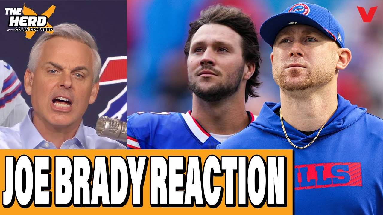 Colin Cowherd REACTS to Buffalo Bills hiring Joe Brady as head coach + Seahawks-Patriots | THE HERD