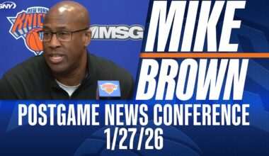 Mike Brown on Knicks' strong finish in 103-87 win over Sacramento