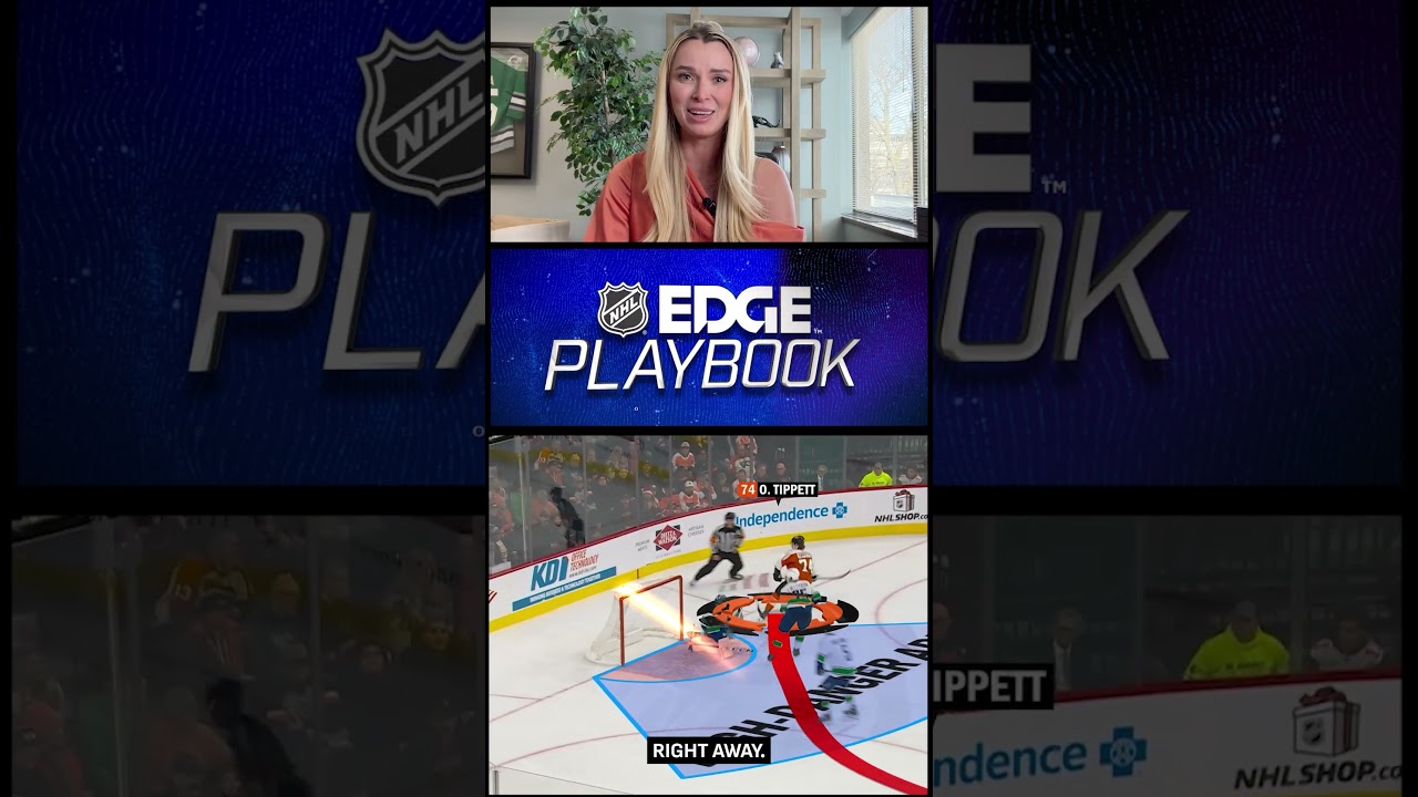 NHL EDGE: Tippett's burst of speed on the ice