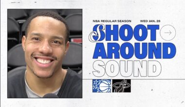 SHOOTAROUND SOUND: MIAMI HEAT VS. ORLANDO MAGIC | DESMOND BANE & JALEN SUGGS