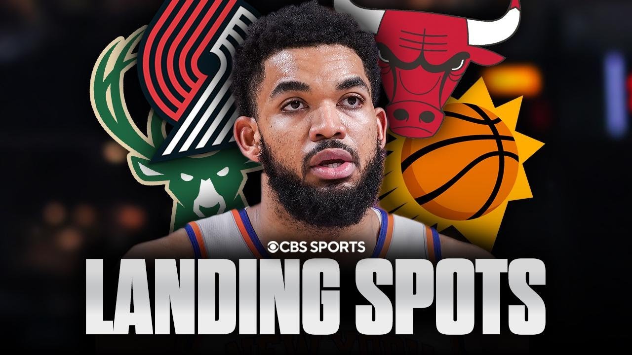 Top Potential Landing Spots for Karl-Anthony Towns ahead of NBA trade deadline 👀