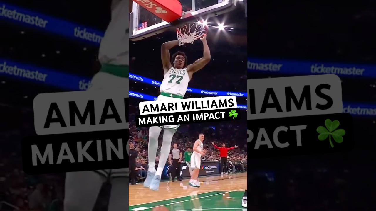 HIGHLIGHTS: Celtics have found something in Amari Williams 😤 #amariwilliams #bostonceltics #nba