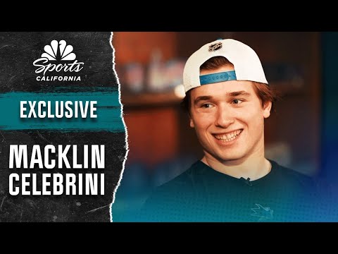 Macklin Celebrini discusses Sharks' success, ‘honor' of representing Team Canada | NBCSCA