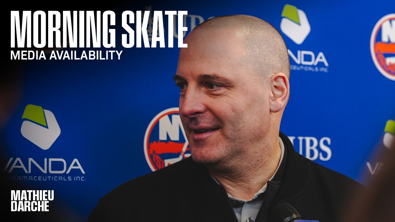 New York Islanders GM and EVP Mathieu Darche Media Availability