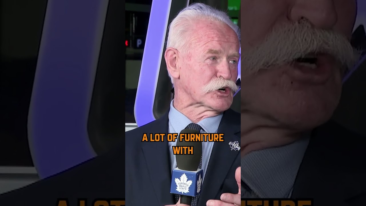 Lanny McDonald’s moustache is priceless