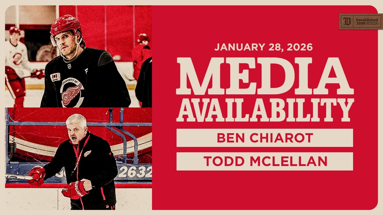 Ben Chiarot, Todd McLellan Practice Media | Jan. 28, 2026