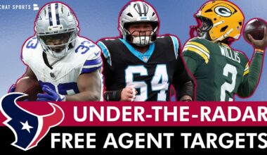 Latest Texans Rumors: Nick Caserio Could Target These Under-The-Radar NFL Offensive Free Agents