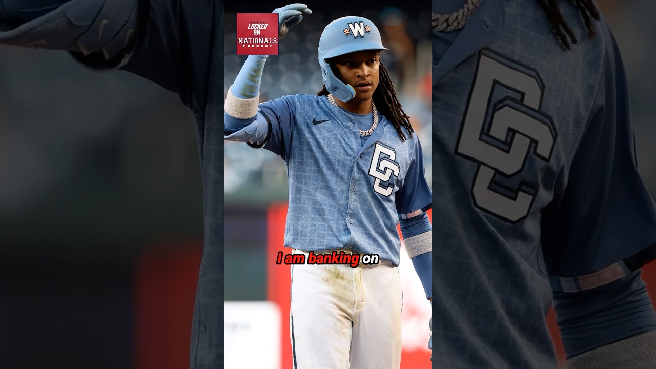 Abrams shows promise as a consistent all-star player #shorts #nationals #mlb