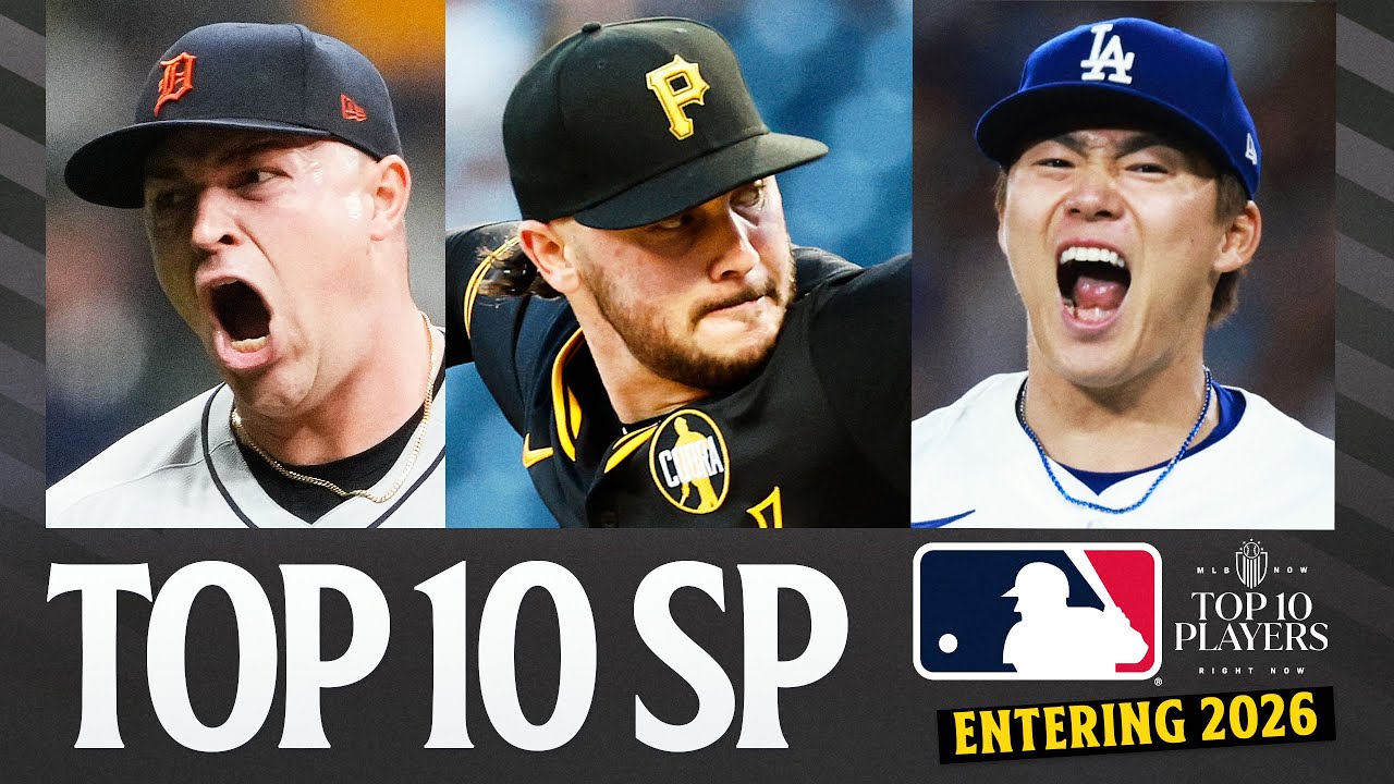 Ranking the Top 10 SP in MLB entering 2026! (Who's the best starting pitcher in baseball right now?)