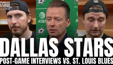 Thomas Harley, Glen Gulutzan & Dallas Stars NOT SATISIFED After Stars Win vs. St. Louis Blues