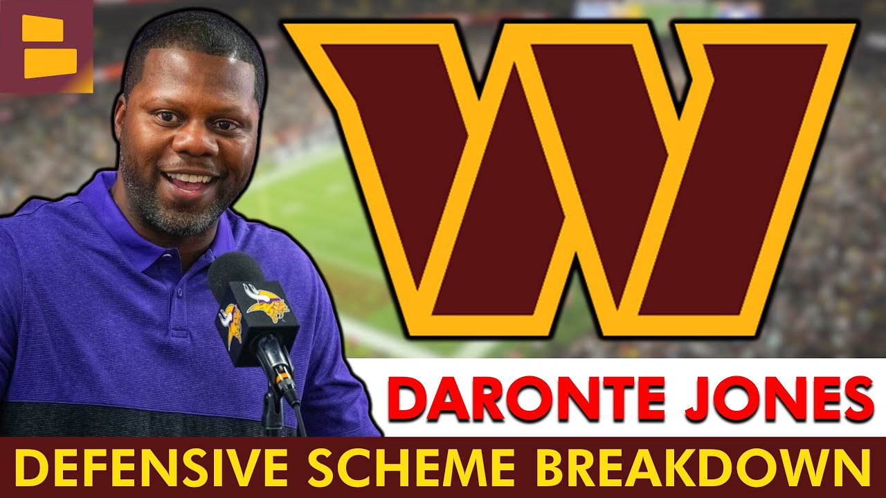 Daronte Jones Defensive Scheme Breakdown - Washington’s Defense Is FINALLY Fun Again!