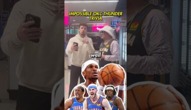 Oklahoma City Thunder SUPERFAN Trivia⚡️🤯