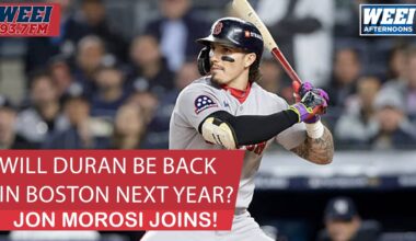MLB insider Jon Morosi joins to discuss if Jarren Duran will be back in Boston next year |Afternoons