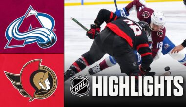 Avalanche vs. Senators | NHL Highlights | January 28, 2026