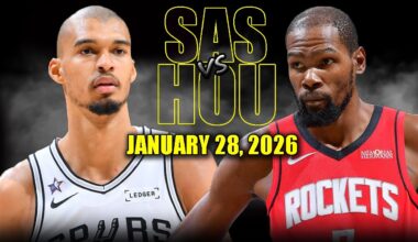 San Antonio Spurs vs Houston Rockets Full Game Highlights – January 28, 2026 | NBA Season