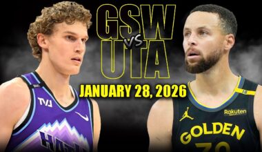 Golden State Warriors vs Utah Jazz Full Game Highlights – January 28, 2026 | NBA Season