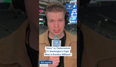 Dallas Mavericks Lose to Minnesota Timberwolves but PJ washington, Naji Marshall & B-Will fight