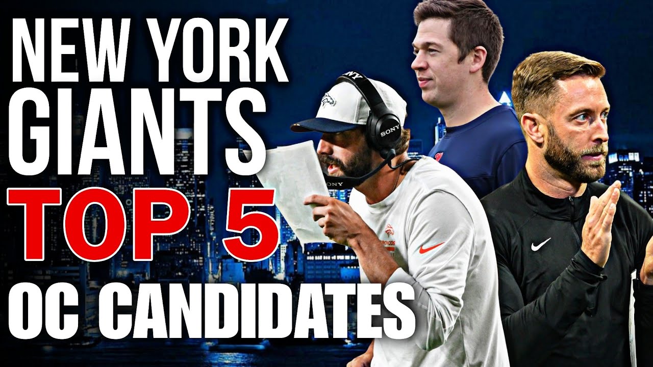 🚨Todd Monken OUT!  Top 5 New York Giants OC Candidates FULL BREAKDOWN!