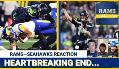RAMS SQUAD SHOW: Stafford's comeback FALLS SHORT, Darnold & Seahawks UNSTOPPABLE in NFC Championship