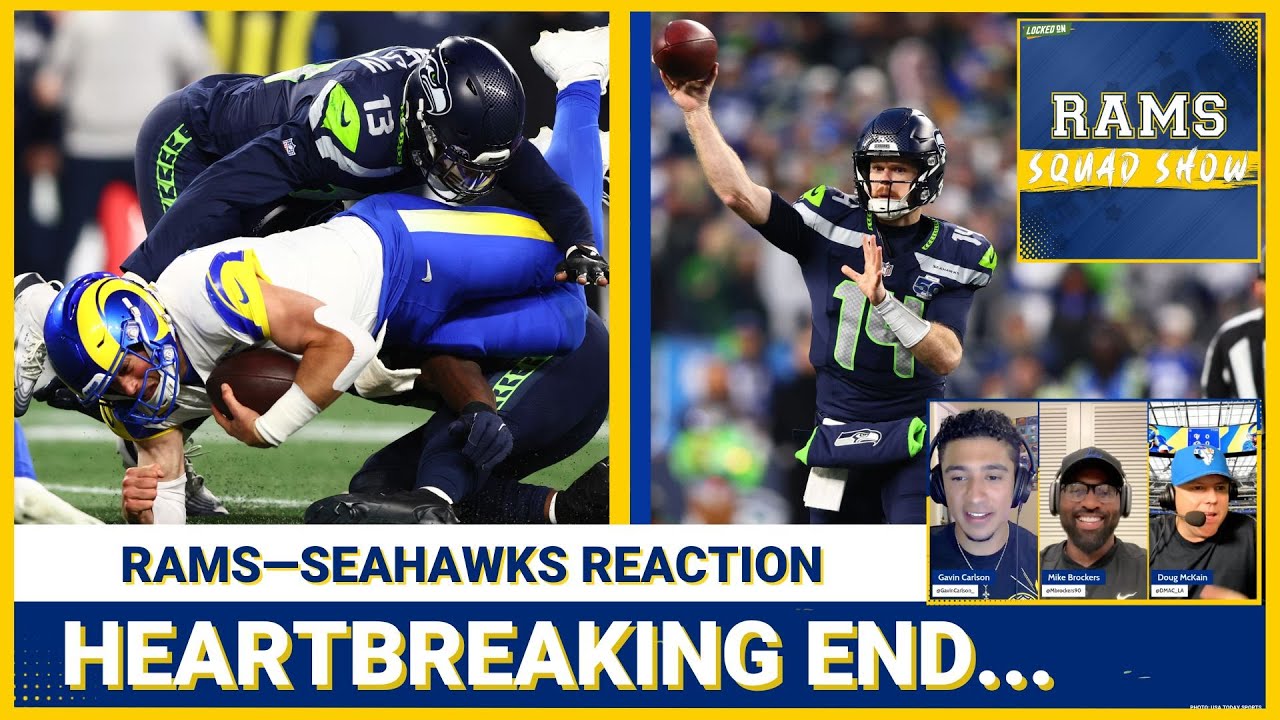 RAMS SQUAD SHOW: Stafford's comeback FALLS SHORT, Darnold & Seahawks UNSTOPPABLE in NFC Championship