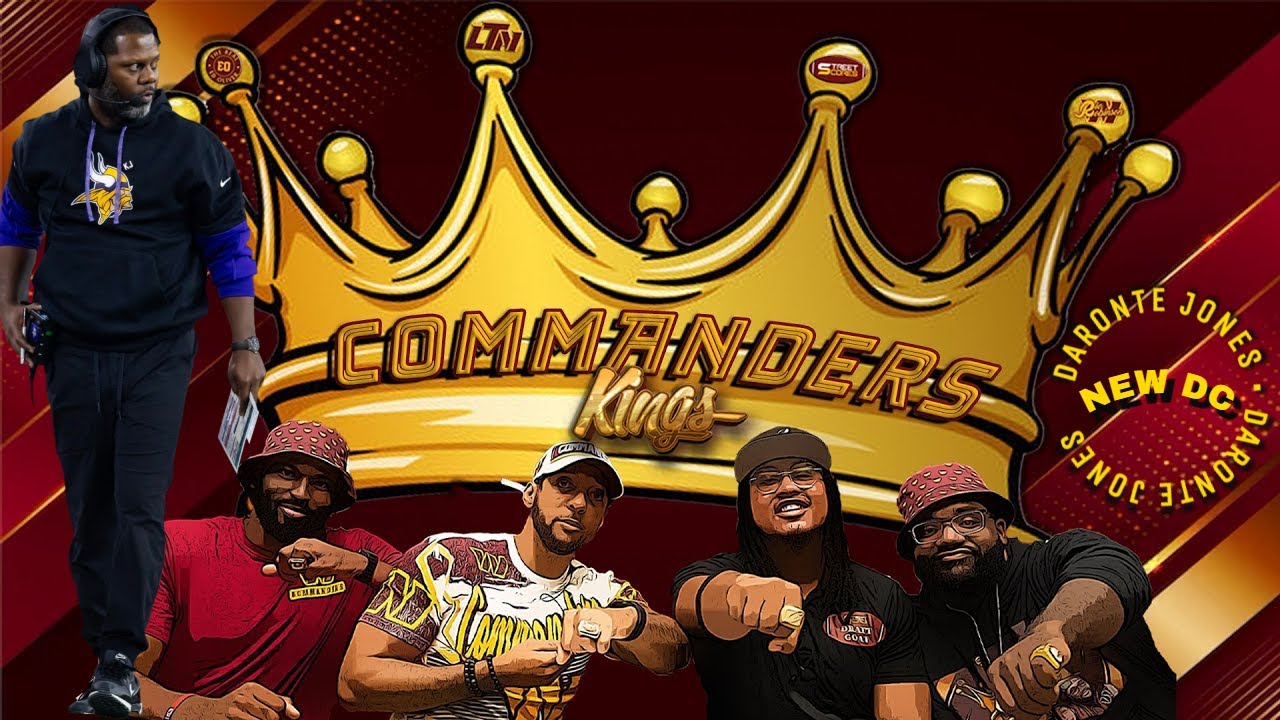 👑Commanders Kings LIVE!👑 | Commanders FINALLY Hire A DC: Daronte Jones❗What's the Verdict?🤔