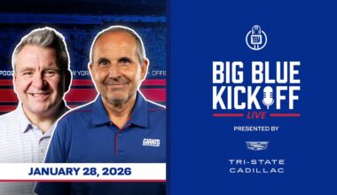 January 28, 2026 | Big Blue Kickoff Live | New York Giants
