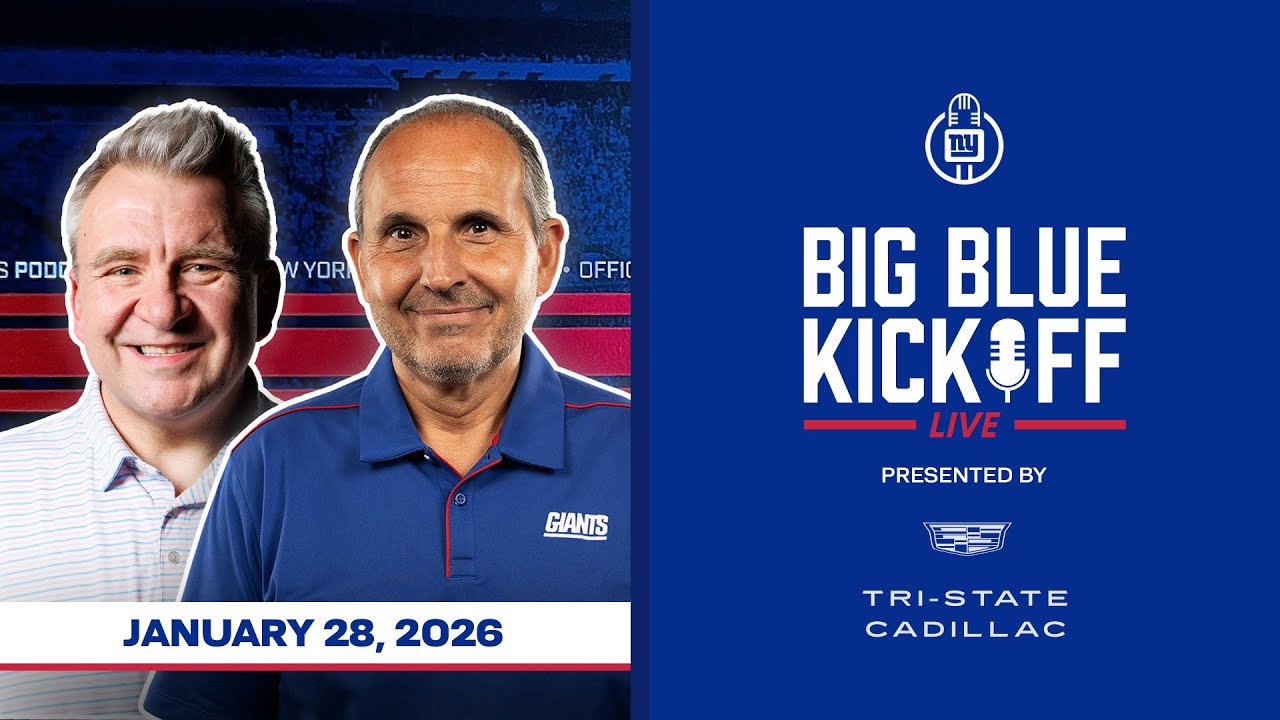 January 28, 2026 | Big Blue Kickoff Live | New York Giants