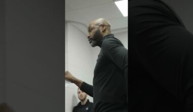 IN THE LOCKER AFTER WIN VS HEAT!