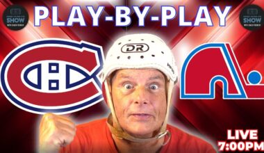 Montreal Canadiens vs Colorado Avalanche | Live Play by Play & Reaction