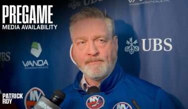 New York Islanders Pregame Availability | NYI at NYR