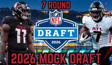 Atlanta Falcons 2026 7-Round Mock Draft | INSANE Draft Haul!