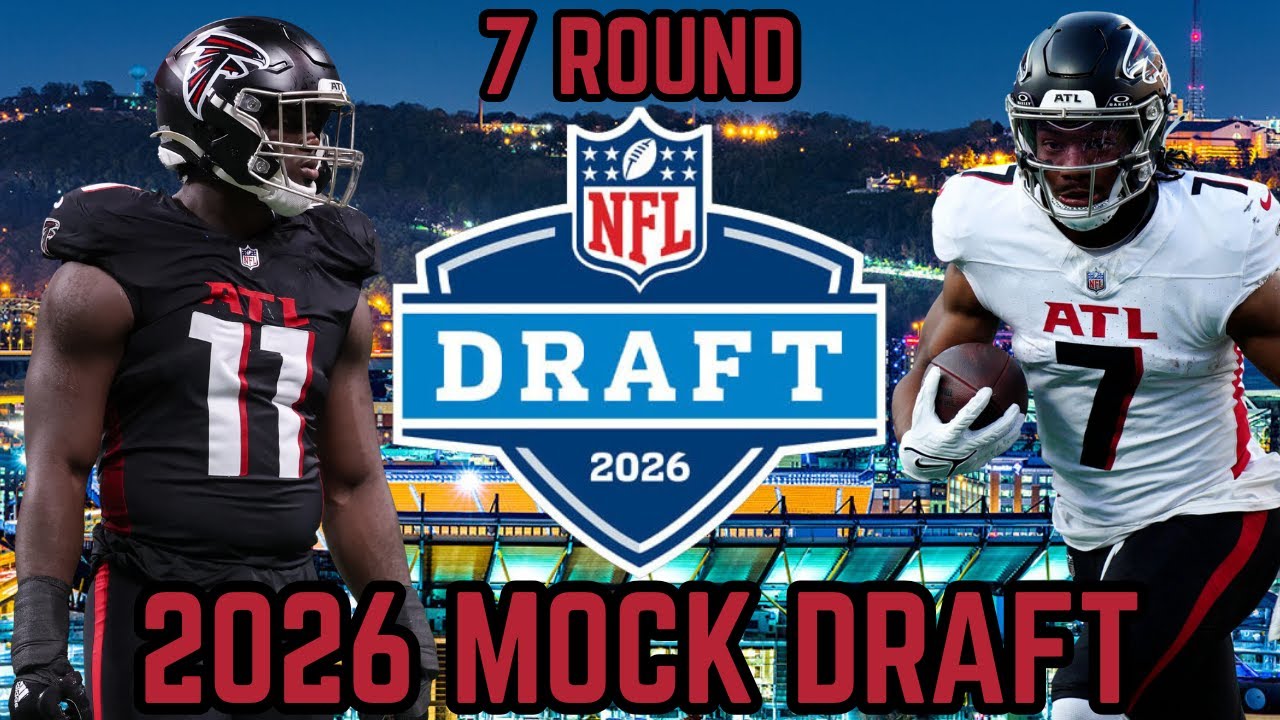 Atlanta Falcons 2026 7-Round Mock Draft | INSANE Draft Haul!
